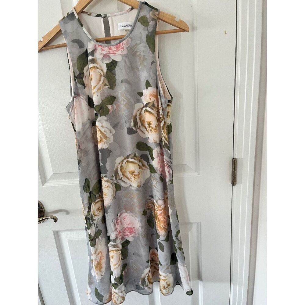 Calvin Klein floral dress